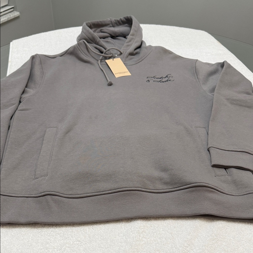 Scotch & Soda Gray Hoodie - Picture 2 of 13